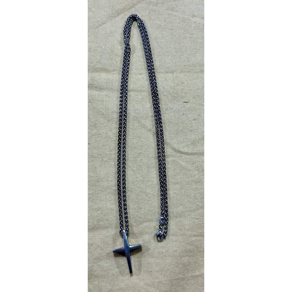 Retired‎ James Avery Cross Pendant & Spiga Chain